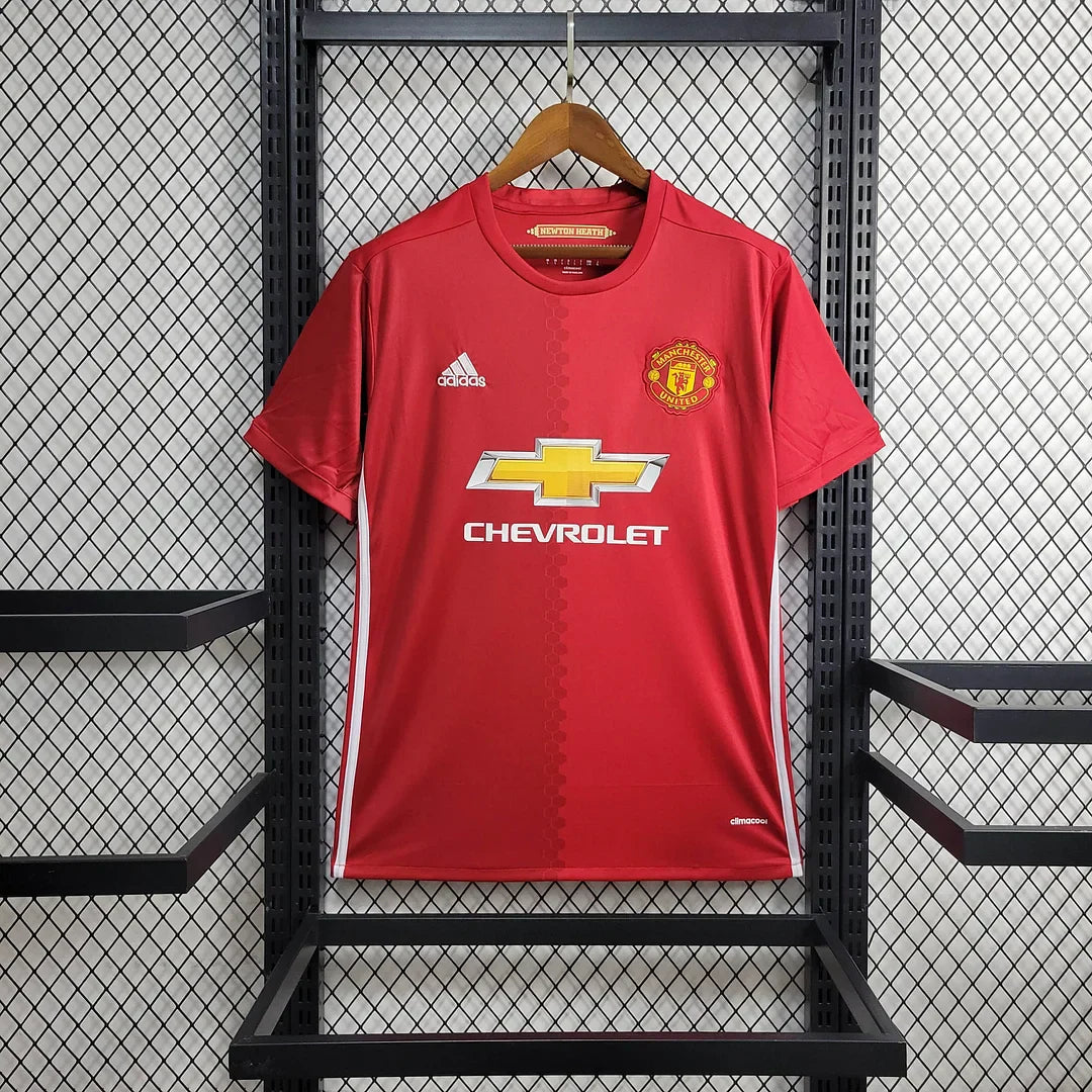 2017/2018 Retro Manchester United Home Jersey