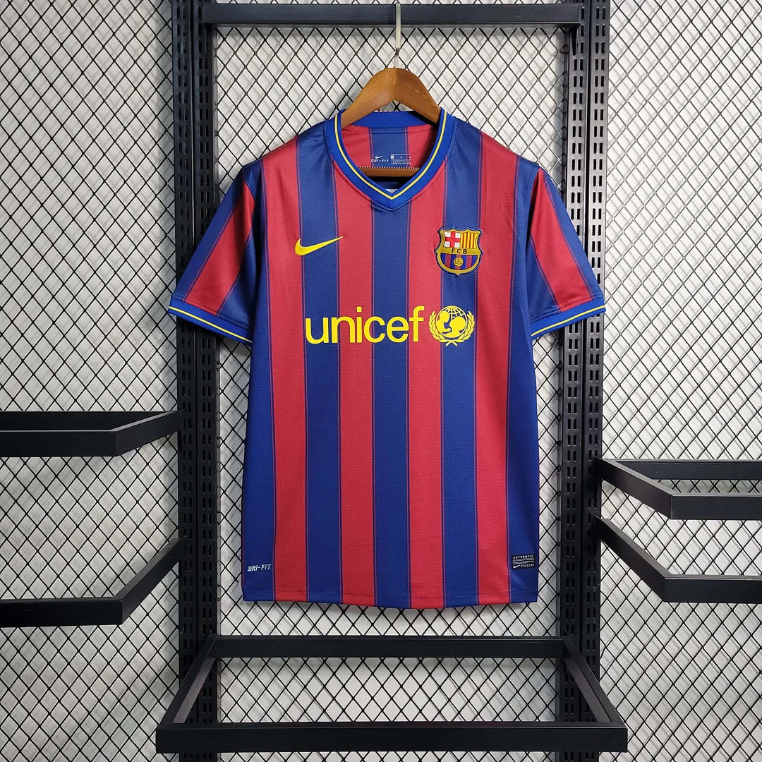2009-2010 Retro Barcelona Home Jersey