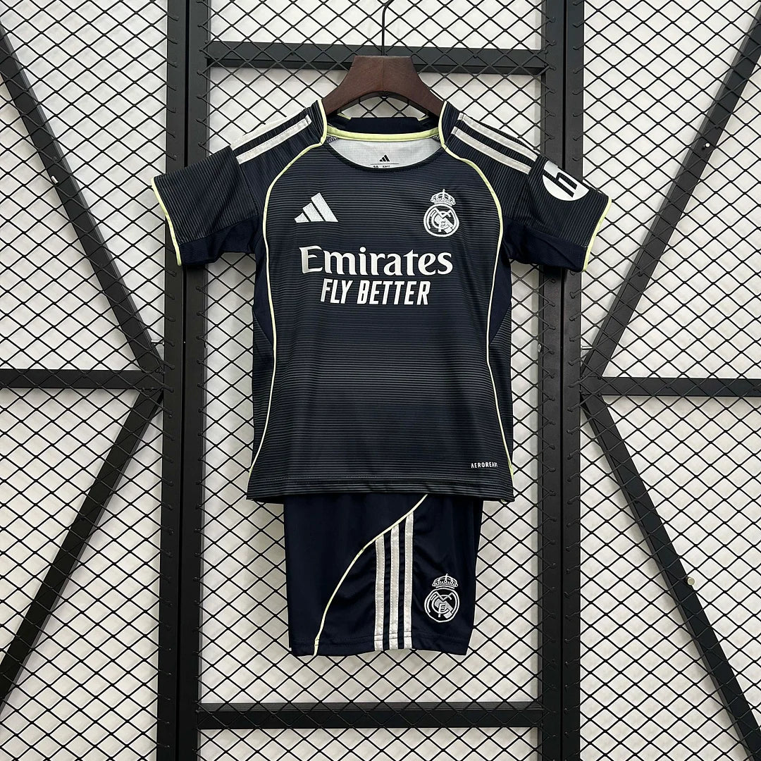 2025/2026 Real Madrid Away Kit Kids Size