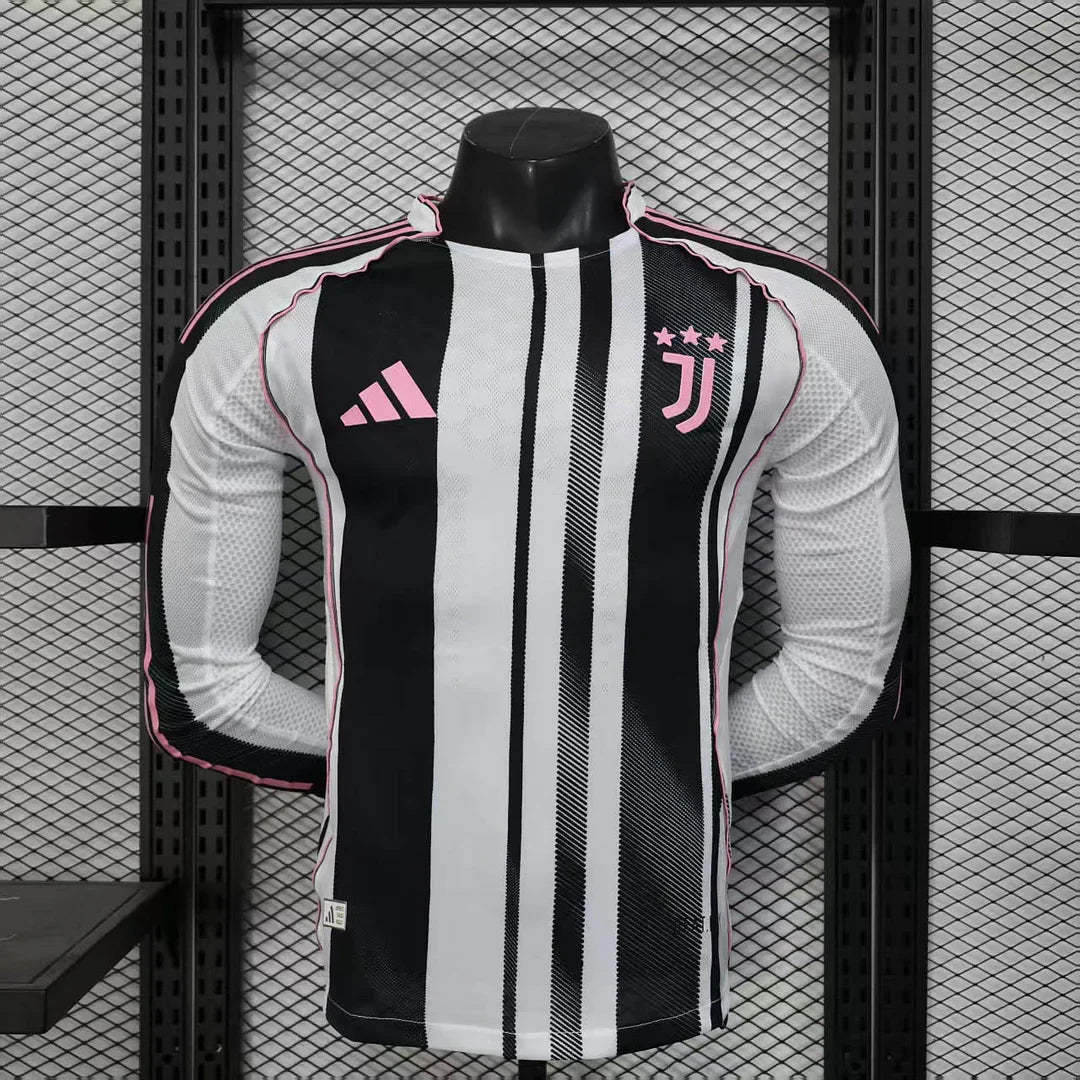 2025/2026 Juventus Home Kit Long Sleeve