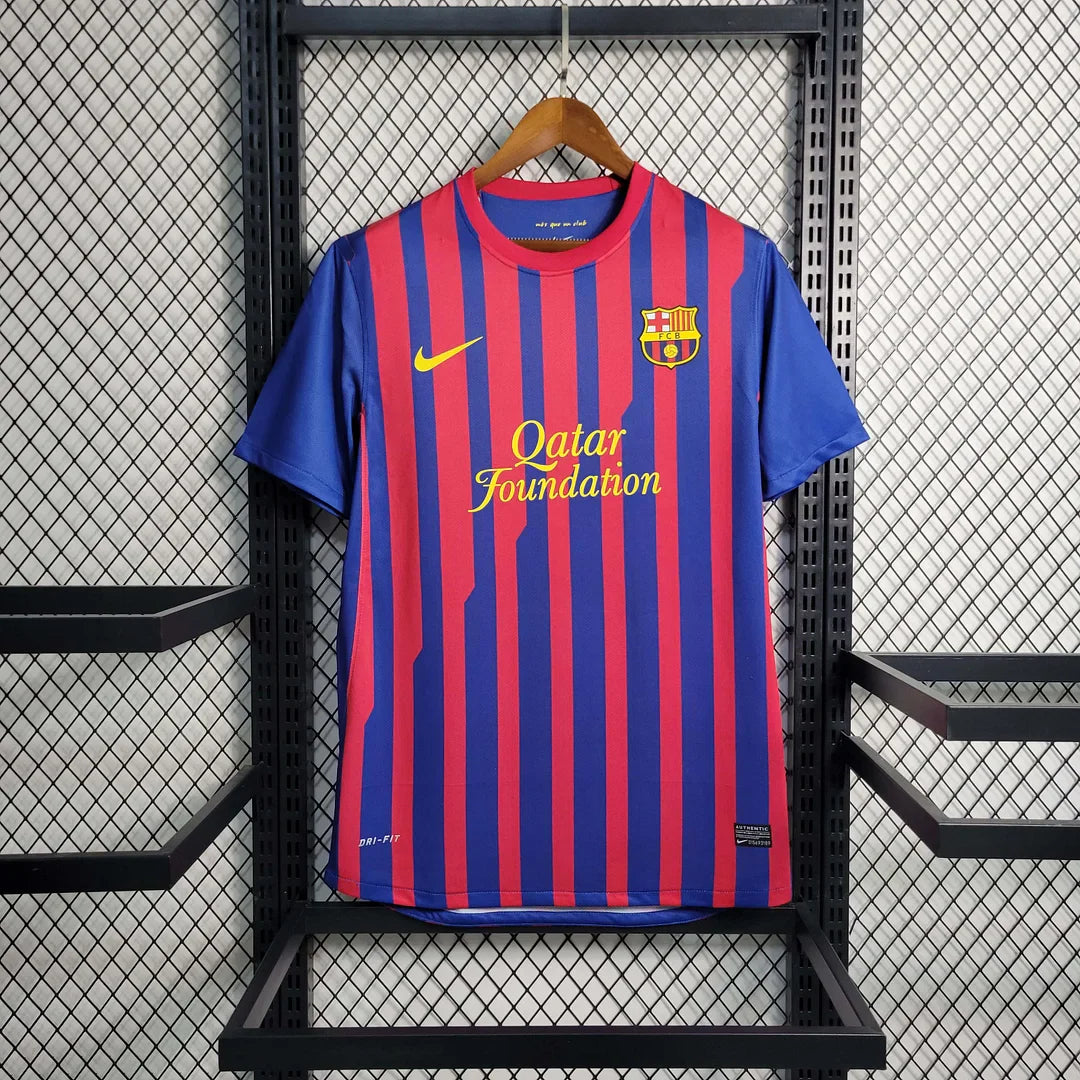 2011-2012 Retro Barcelona Home Jersey