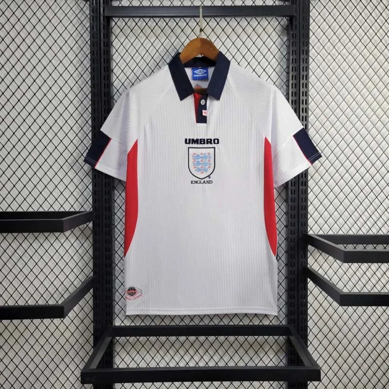 1998 Retro England Home Jersey