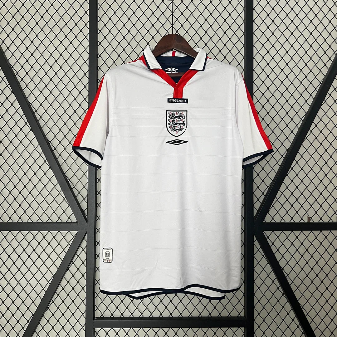 2004 Retro England Home Jersey