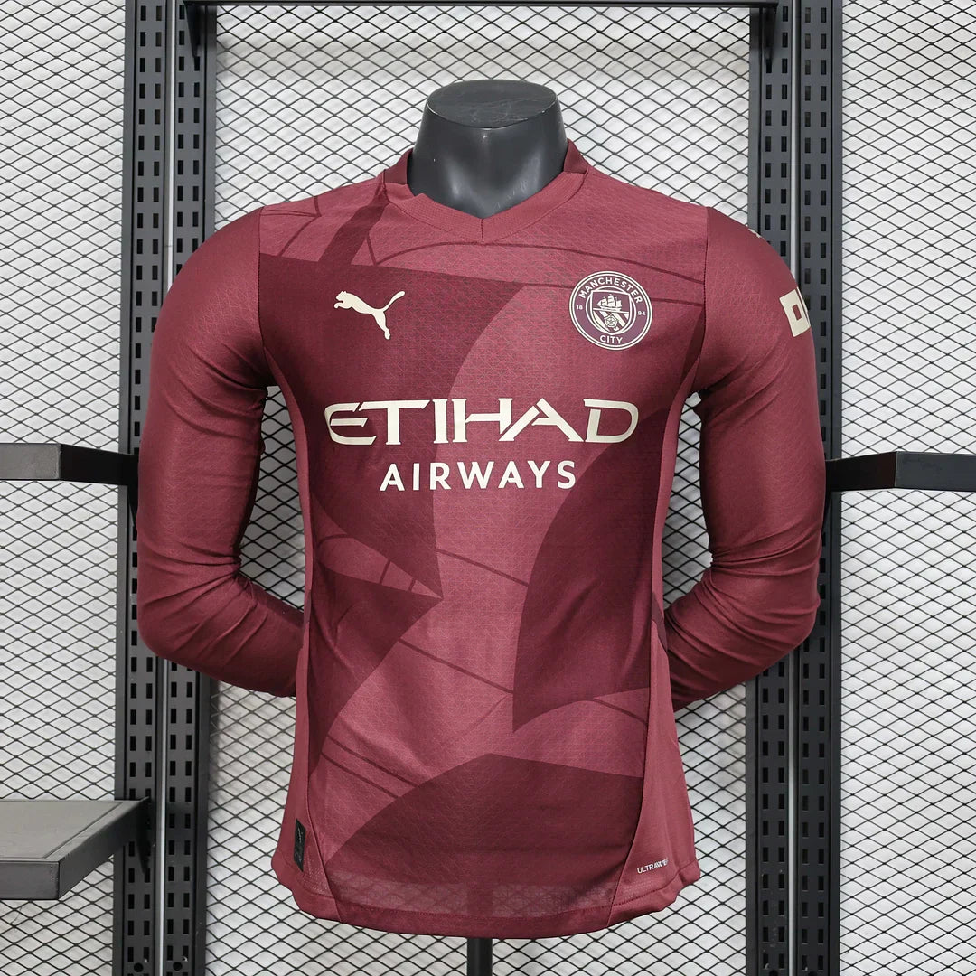 2024/2025 Manchester City Third Away Long Sleeve