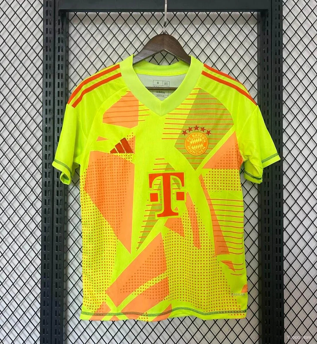 2024/2025 Bayern Munchen Yellow Goalkeeper Kit