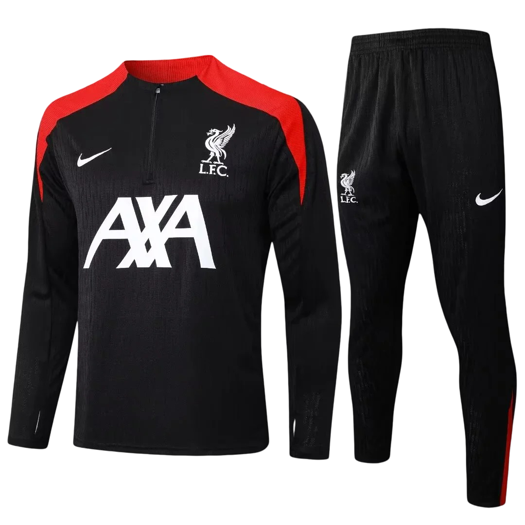 Liverpool Black and Red Tracksuit