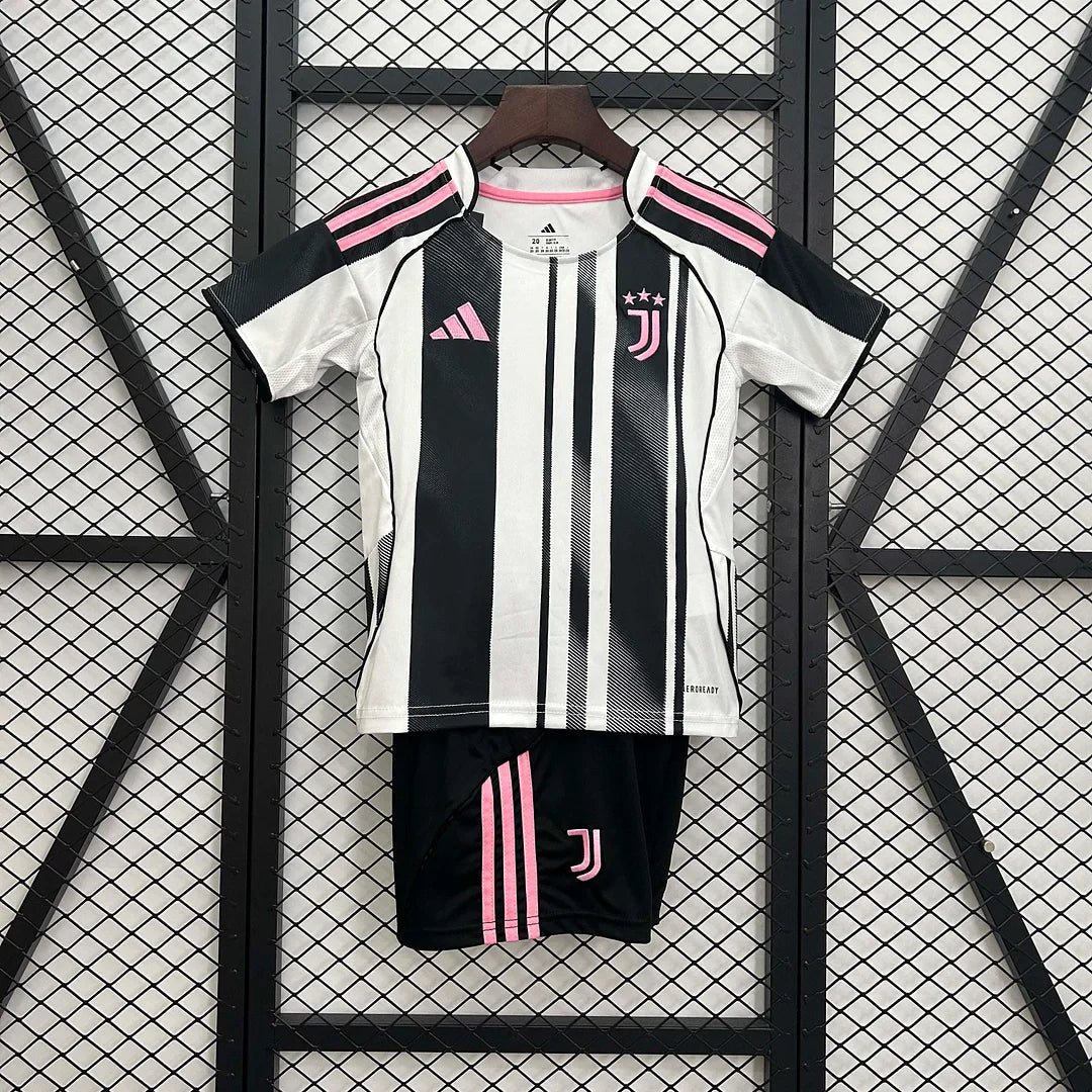 2025-2026 Juventus Home Kit Kids Size