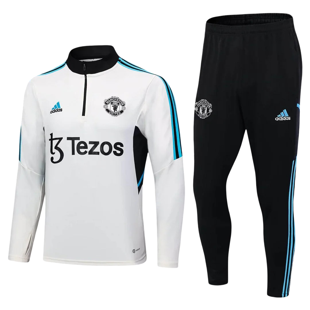 2023/2024 Manchester United White Tracksuit