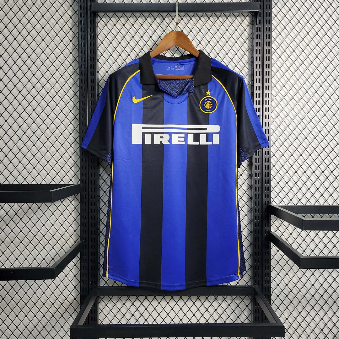 2001-2002 Retro Inter Milan Home Jersey