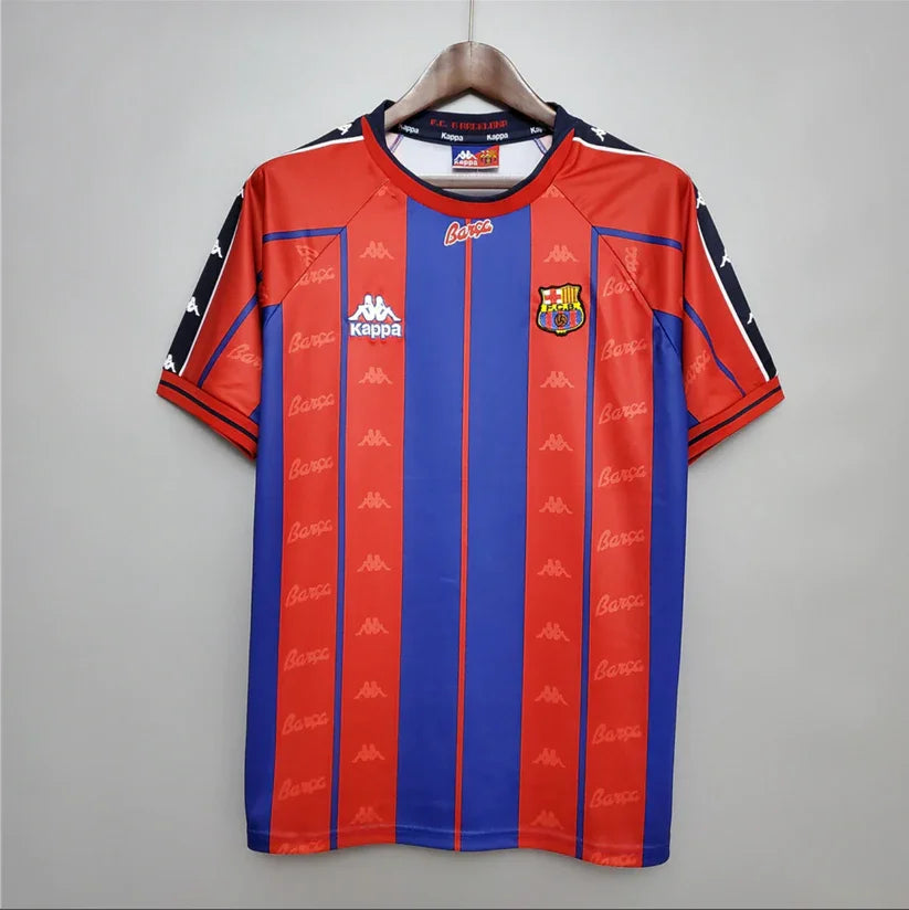 1997-1998 Retro Barcelona Home Jersey