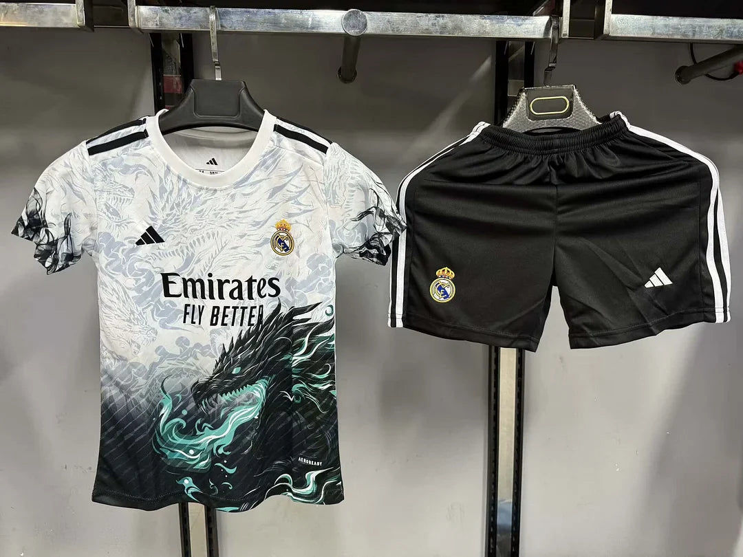 Real Madrid "Emerald Flame" Limited Jersey Kids Size