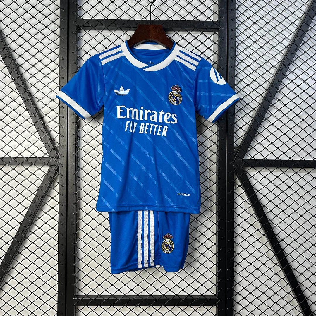 2025/2026 Real Madrid Third Kit Kids Size