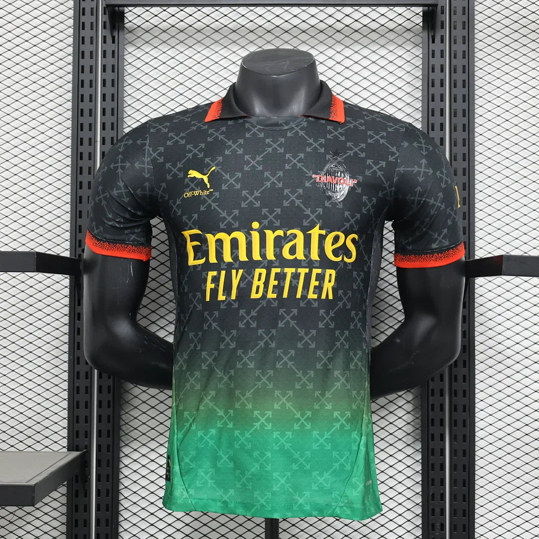 2024/2025 AC Milan X Off White Limited Jersey