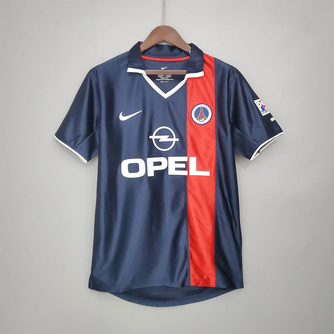 2001/2002 Retro Psg Paris Saint-Germain Home Jersey