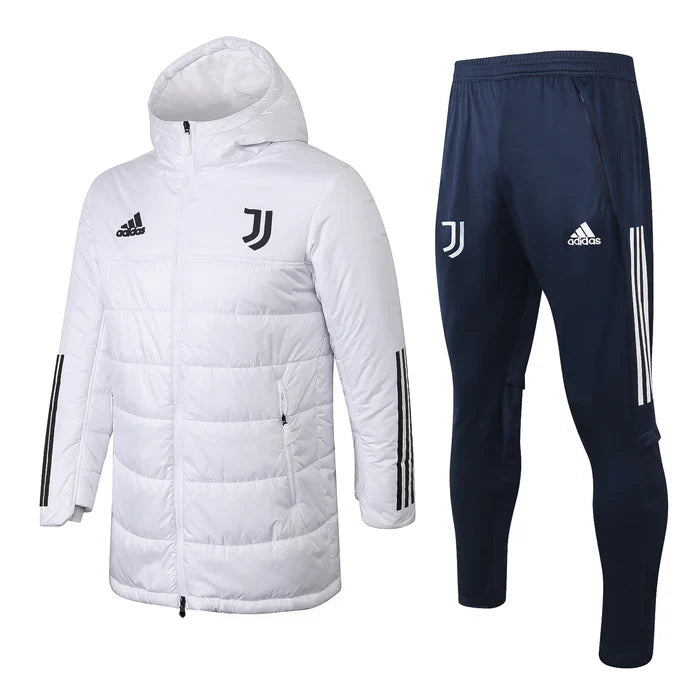 Juventus 2024/2025 White Puffer Jacket Tracksuit