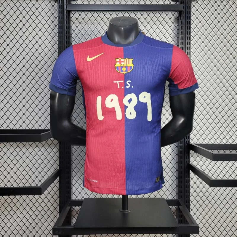 Barcelona X Taylor Swift 1989 Limited Jersey