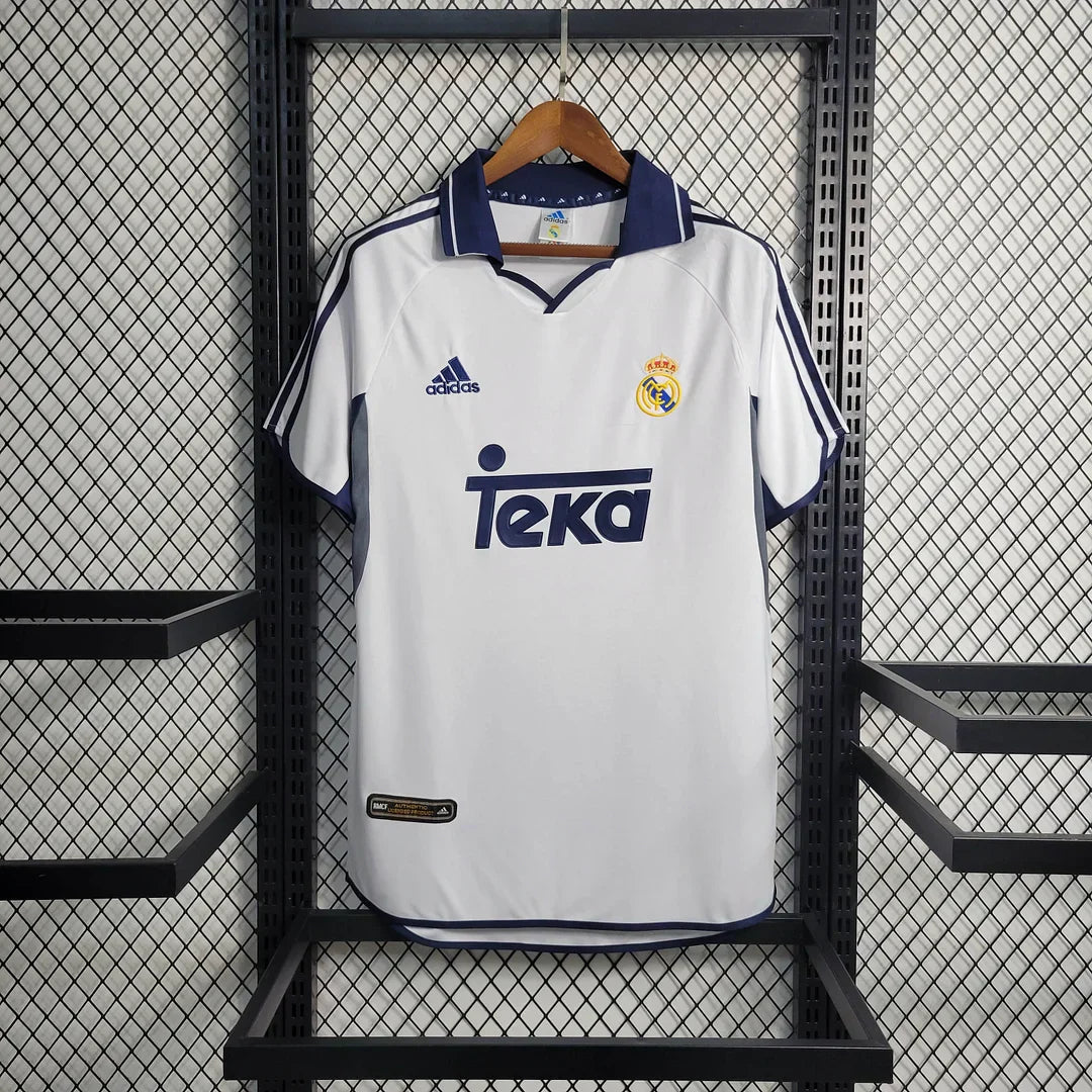 2000/2001 Retro Real Madrid Home Jersey