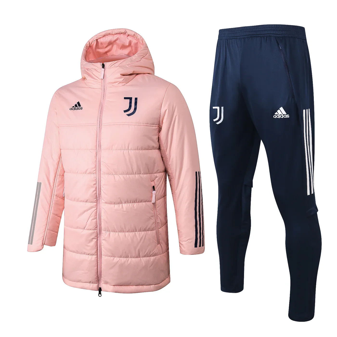 Juventus 2024/2025 Pink Puffer Jacket Tracksuit