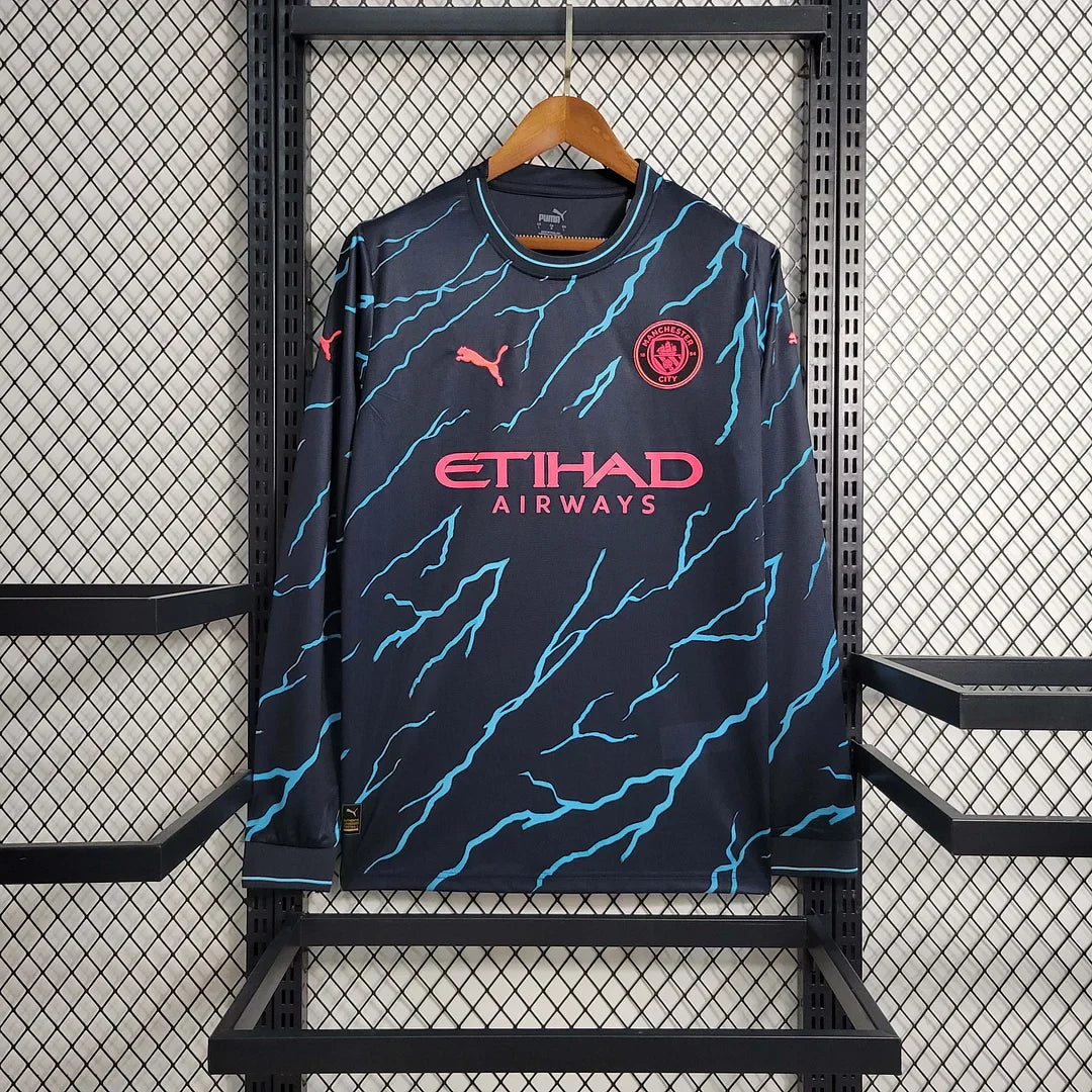 2023/2024 Manchester City Third Away Long Sleeve