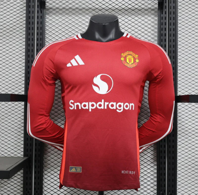 Machester United 2024/2025 Home Kit Long Sleeve