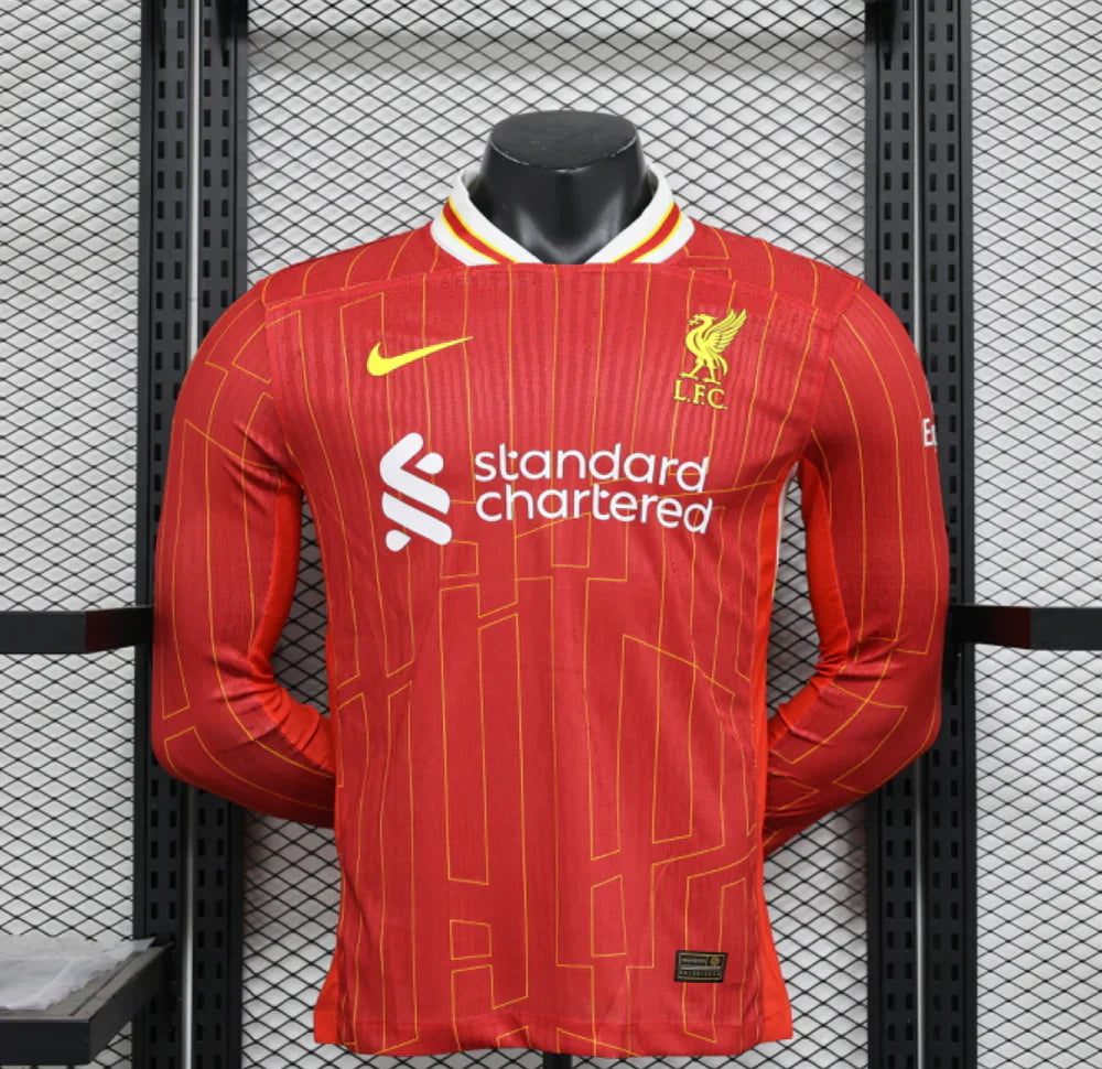 Liverpool 2024/2025 Home Kit Long sleeve