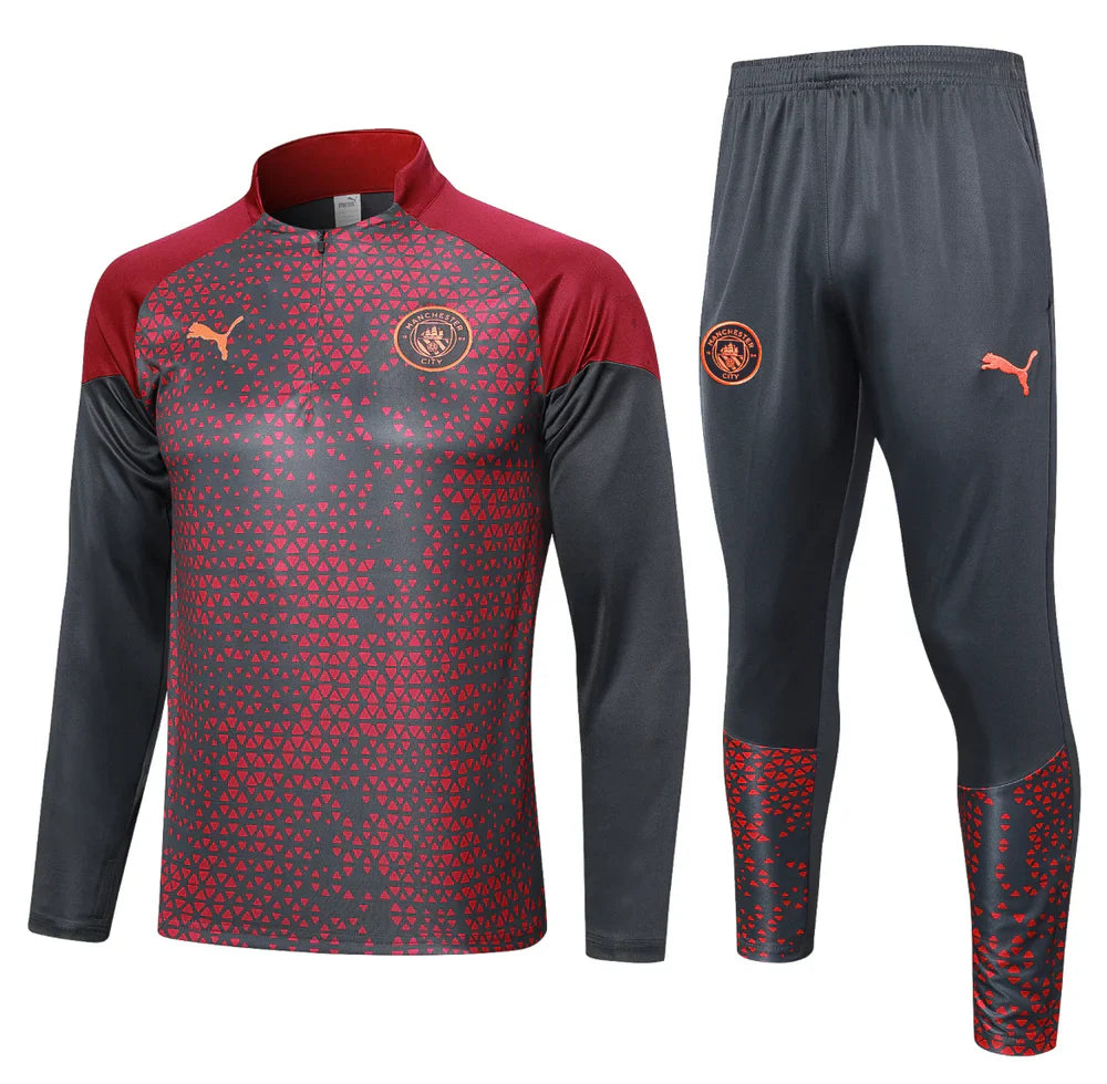 Manchester City "Crimson Core" Tracksuit
