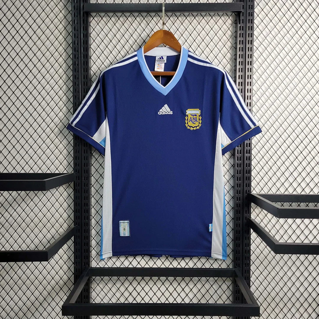 1998 Retro Argentina Away Jersey