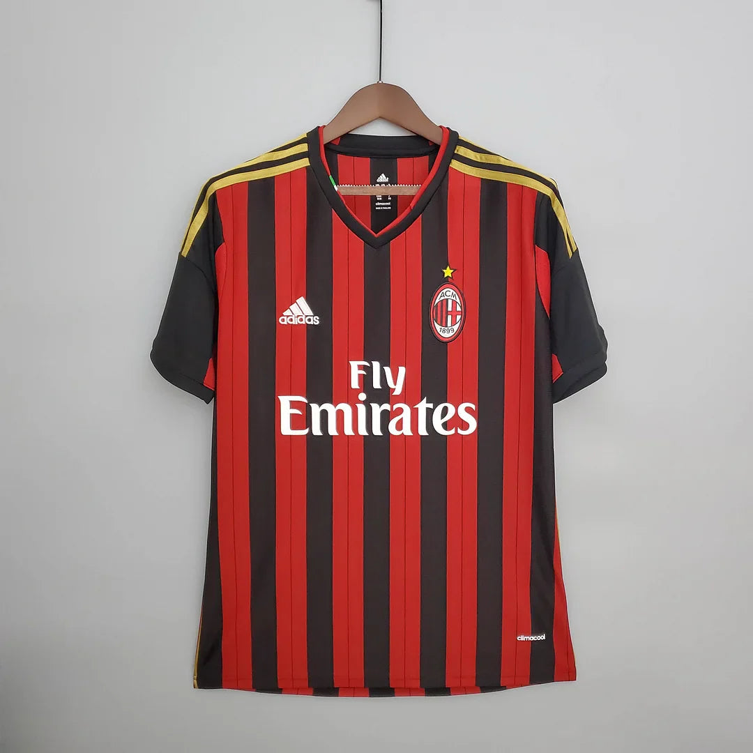 2013/2014 Retro AC Milan Home Jersey