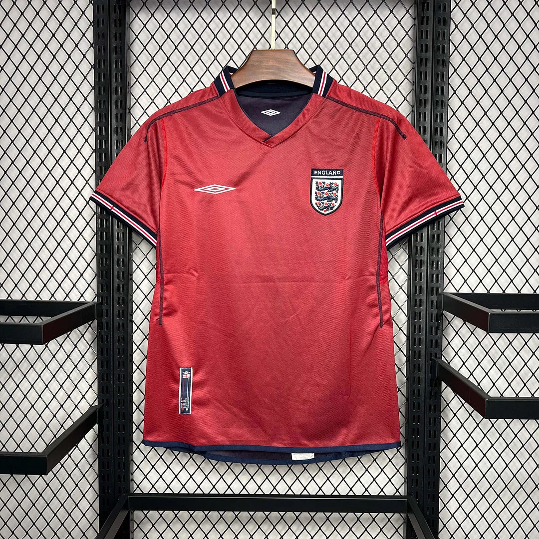 2002 Retro England Away Jersey