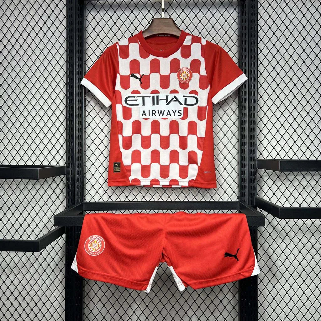 2024-2025 Girona Home Kit Kids Size
