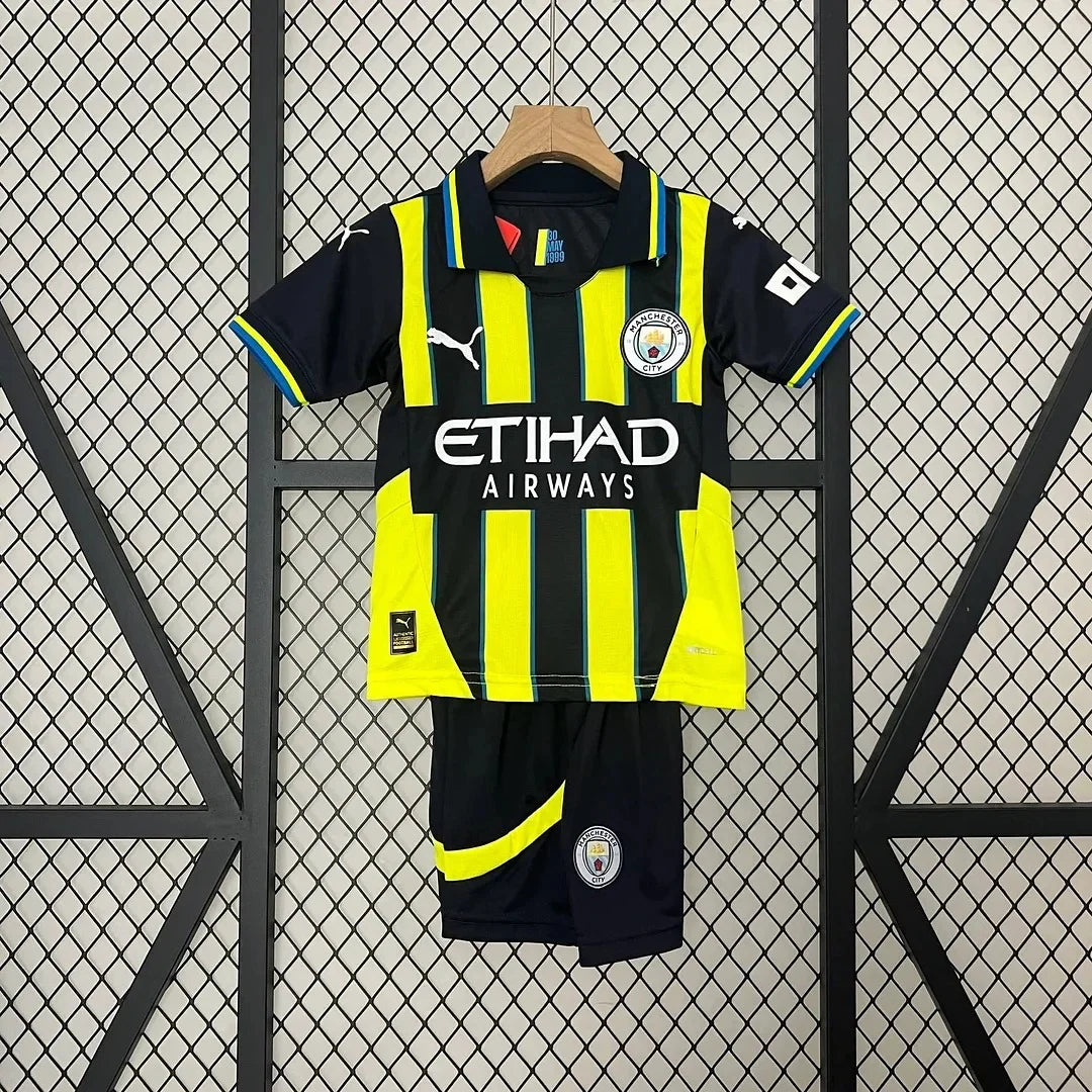 2024/2025 Manchester City Away Jersey Kids Size