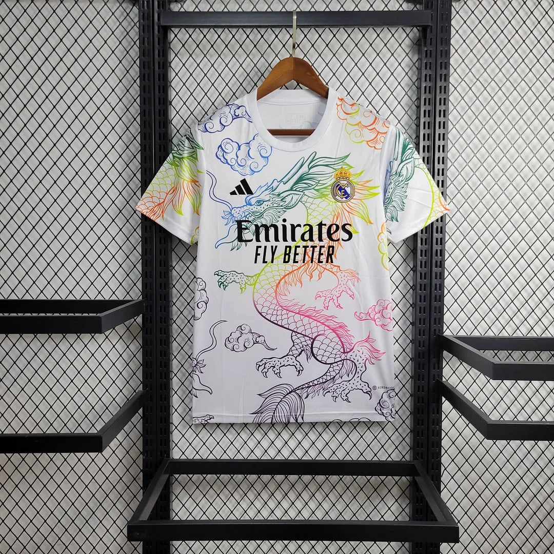 Real Madrid "Rainbow Dragón Blanco" Limited Jersey