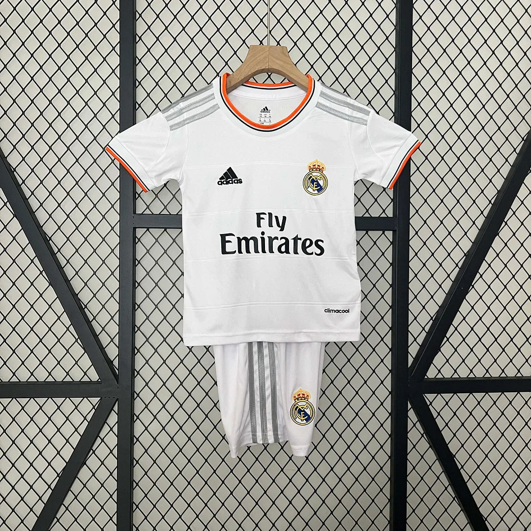 2013/2014 Retro Real Madrid Home Kit Kids Size