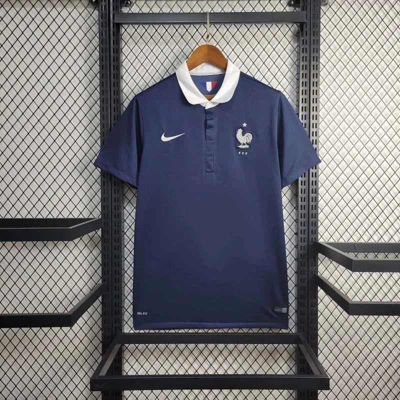 2014 Retro France Home Jersey