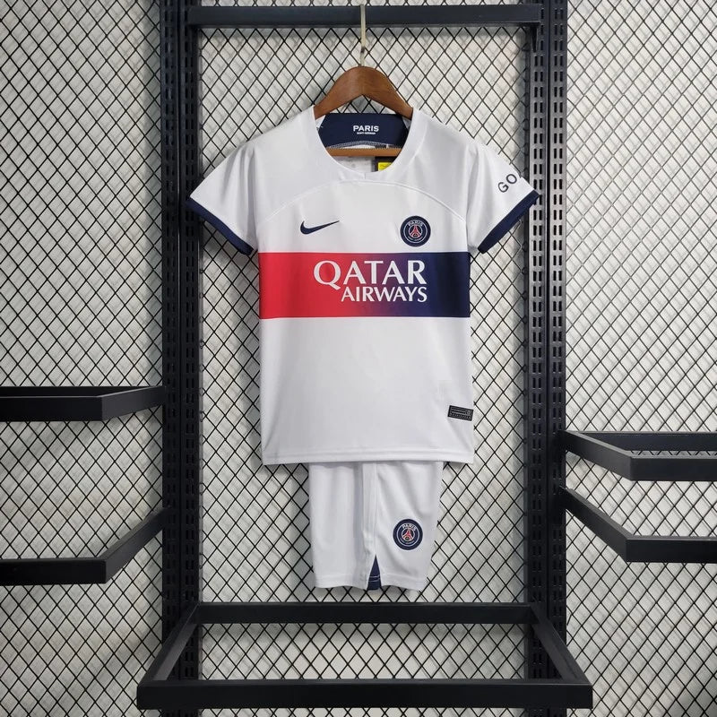 2023/2024 Psg Paris Saint-Germain Away Kit Kids Size