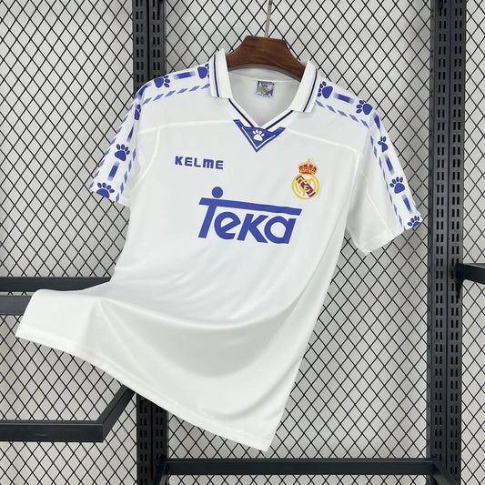 1996/1997 Retro Real Madrid Home Jersey