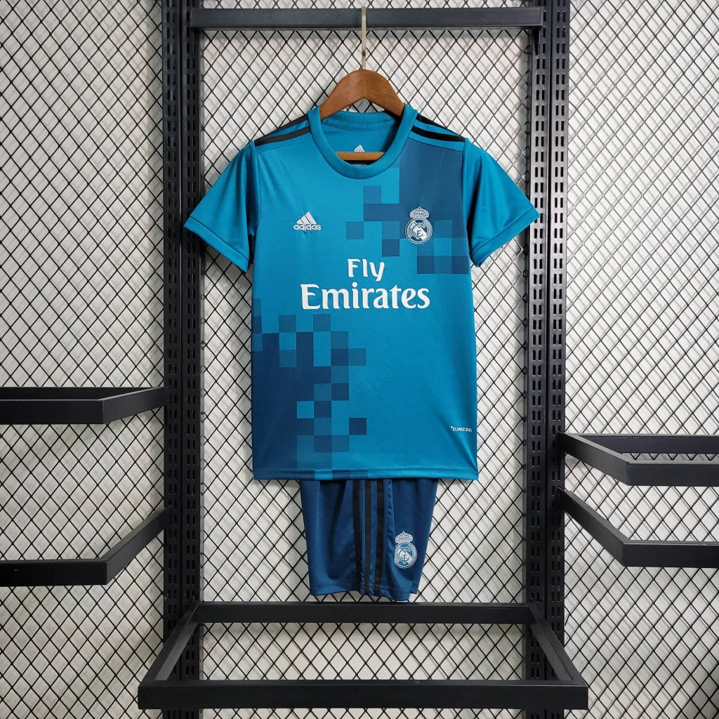 Real Madrid 2017/2018 Third Away Jersey Kids Size