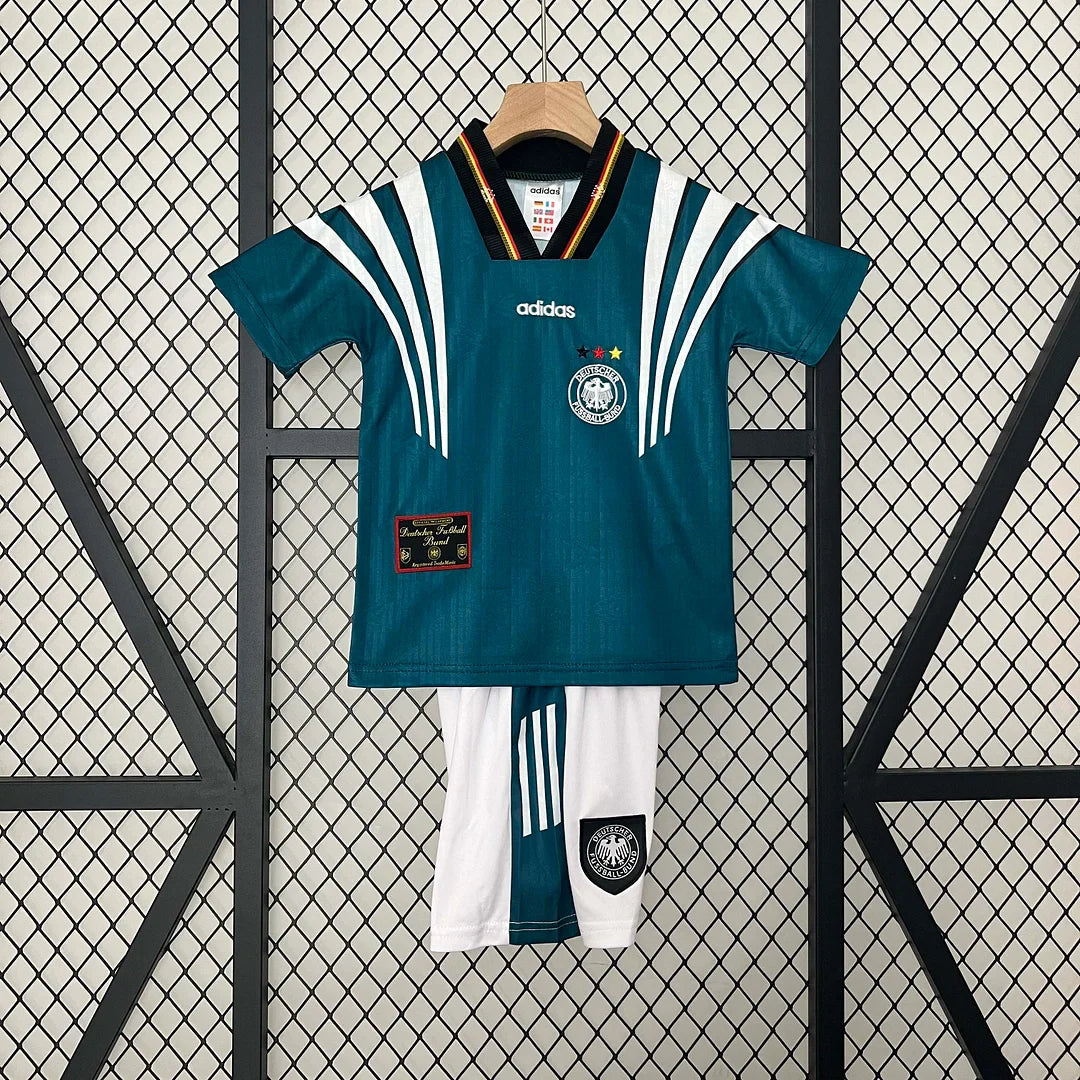 1996 Retro Germany Away Kids Size