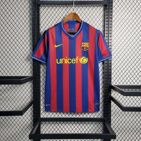 2009-2010 Retro Barcelona Home Jersey