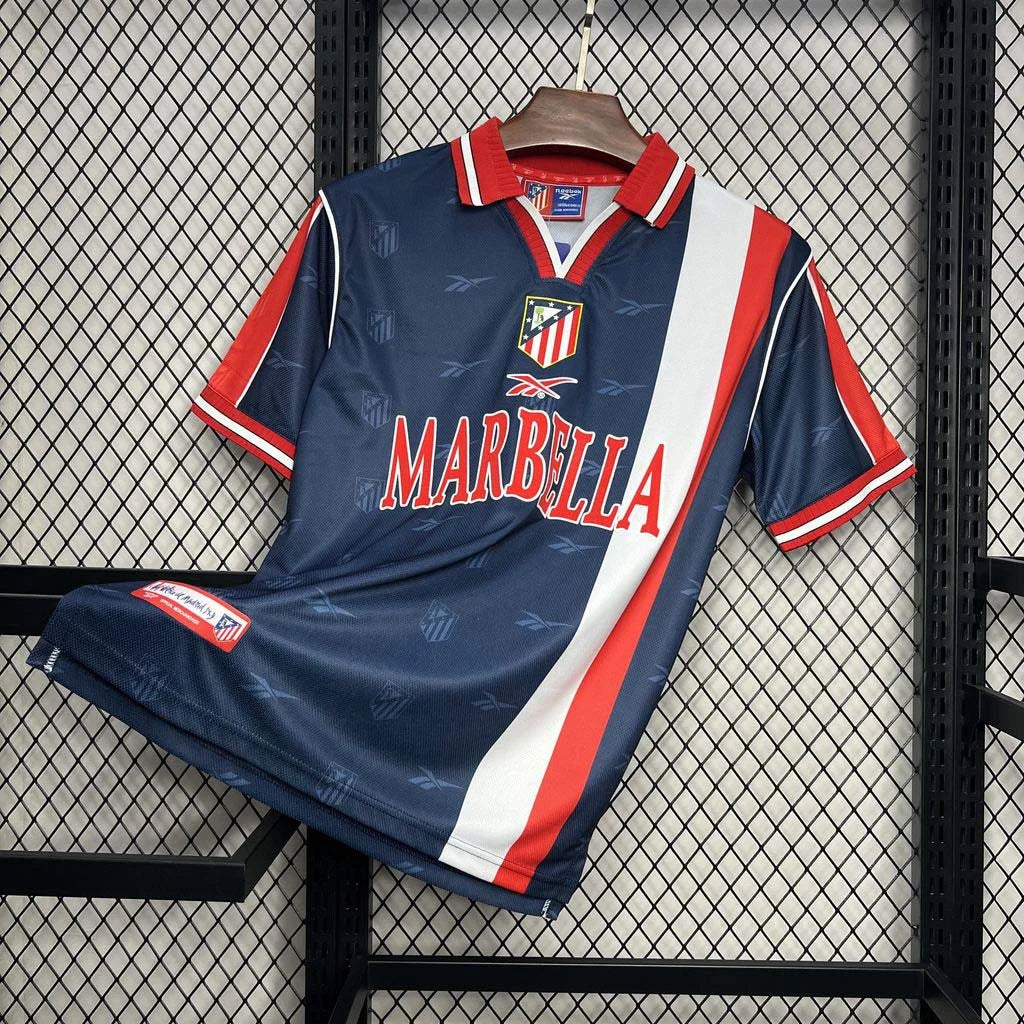 1998-1999 Retro Atletico Madrid Away Jersey