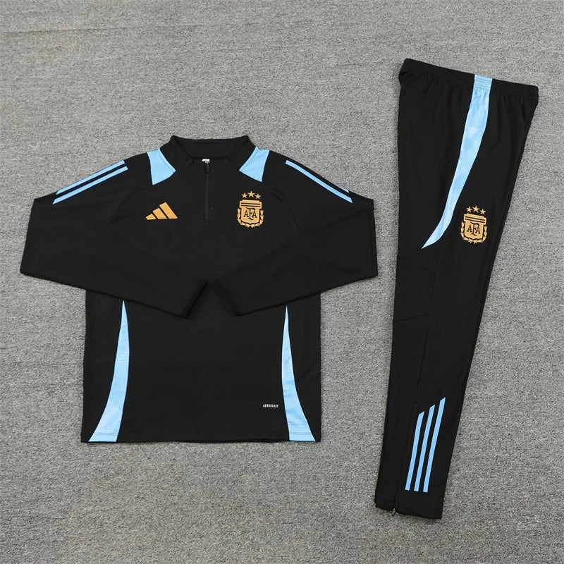 2024/2025 Argentina Black and Blue Tracksuit