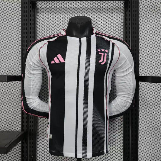 2025/2026 Juventus Home Kit Long Sleeve