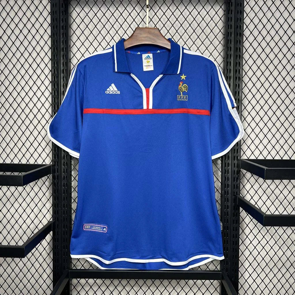 2000 Retro France Home Jersey