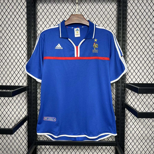 2000 Retro France Home Jersey