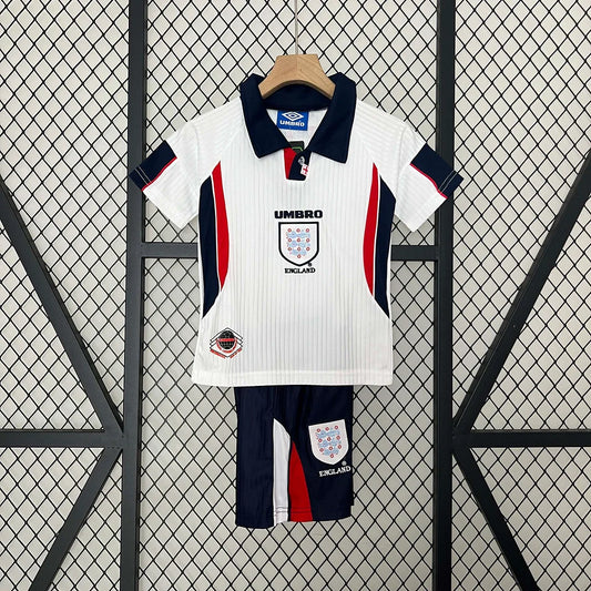 1998 Retro England Home Kit Kids Size