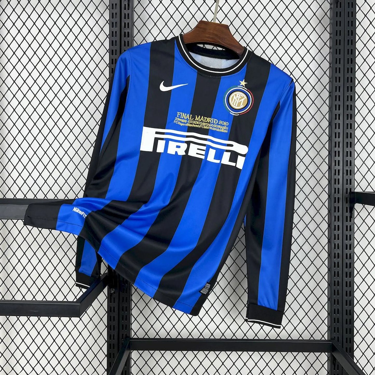 2009/2010 Retro Inter Milan Home Jersey Long Sleeve