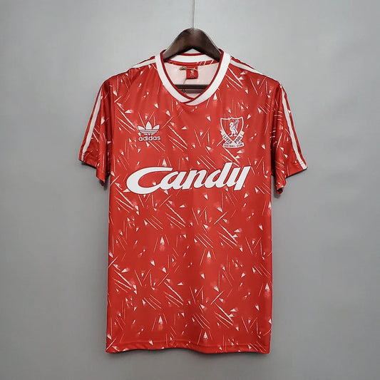 1989-1991 Retro Liverpool Home Jersey