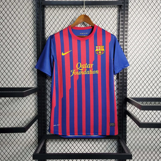 2011-2012 Retro Barcelona Home Jersey