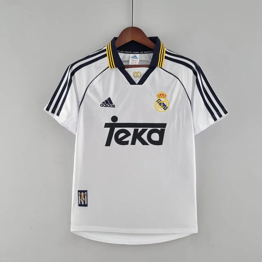1998/2000 Retro Real Madrid Home Jersey
