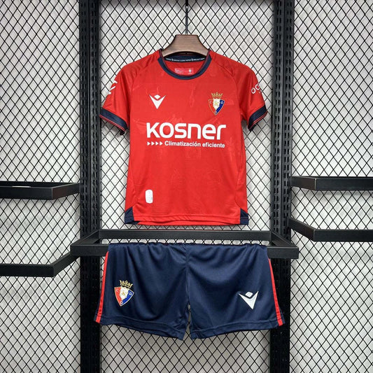 2024-2025 Osasuna Home Kit Kids Size
